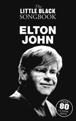 Elton John Little Black Songbook Guitar Chords Lyrics 80 Songs Music Book