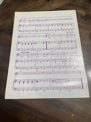 VANITY FAIRE ‘Early In The Morning’ Sheet Music 1969 Vintage