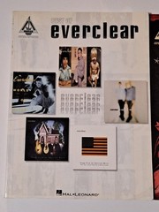 RHCP: One Hot Minute & The Best of Everclear guitar tabulature, Hal Leonard