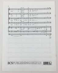 Properties of Wisdom SATB Chorus Organ Sheet Music By Jon Zehnal ECS Publishing