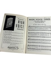 Vintage High Voice Vol 3 Solos Music Singspiration Christian Religious Gospel