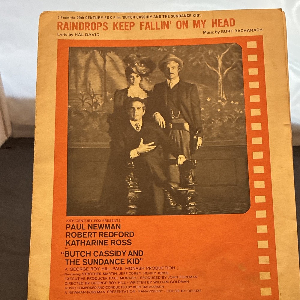 Blue Seas Music Raindrops Keep Fallin&rsquo; On My Head Sheet Music PVG MPN 0110.23
