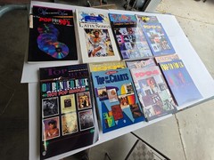 Lot of 16 Vintage 1990s Piano/Vocal/Guitar Songbooks – 90s Chart Top Hits ROCK +