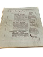 VTG 1935 Grown-Up Beginner’s Piano Instruction Book William M Felton