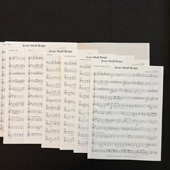Sacred Brass Sextet Sheet Music Lot 4 Complete Sets Church Ensemble Music