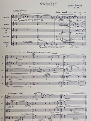 Luctor Ponse – Quintet for Flute, Oboe, Clarinet, Bassoon, Horn – Opus 32 Score