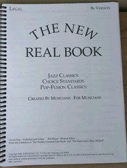 THE NEW REAL BOOK, Bb VERSION, BY CHUCK SHER (1988 TRADE-PAPERBACK)