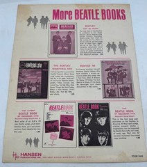 1965 Beatles Yesterday Sheet Music Lennon McCartney Paul Cover