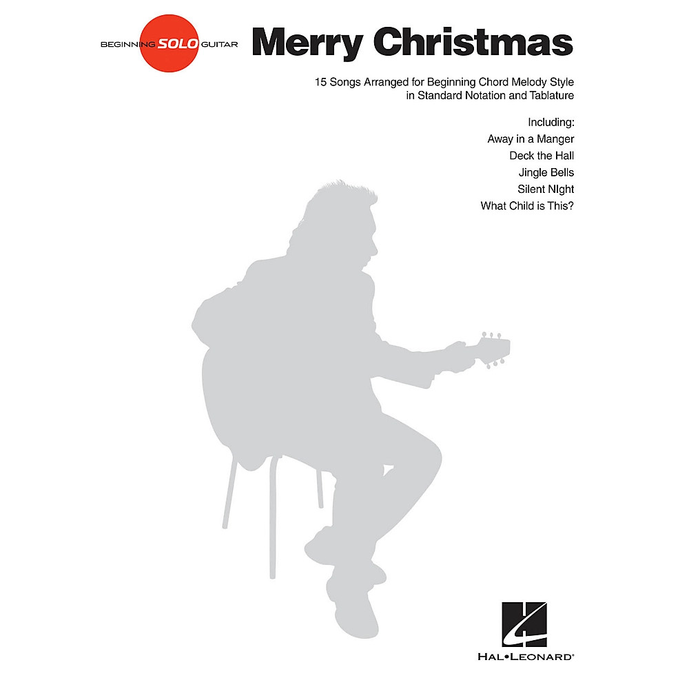 Merry Christmas Beginning Solo Guitar Series Softcover Performed by Various