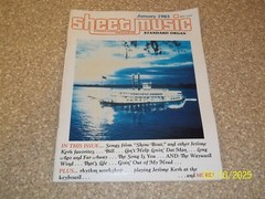 Lot of 9 Sheet Music Magazine All 1982 – 1983 Back Issues