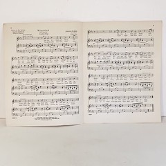 Vintage 1937 Wiegenlied German & English Piano Sheet Music Johannes Brahms
