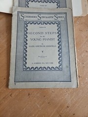 3 Schirmer Scholastic Series Vol 63, 84, 110 First Steps For the Young Pianist