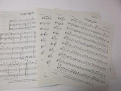 Ralph Guenther Danza Felice Flute Trio with Full Score Sheet Music Belwin Mills