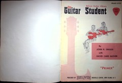 THE GUITAR STUDENT (E.L. 2117) 1966 JOHN R. GRIGGS – MUSIC SHEET