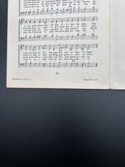 Vintage John Hancock Christmas Carols Booklet Issue No 115 Church Hymns 16 Pages