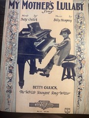 P 3-pack of Vintage 9×12 Sheet Music