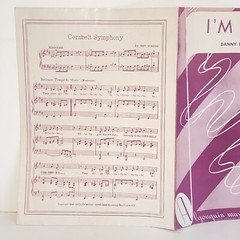 Vintage 1952 I&rsquo;m Sorry Sheet Music by Danny Egan and Billy White