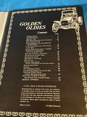 Lowrey Magical World of Genie Music Golden Oldies Sheet Music Book Loc BB