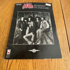 Metal Church Blessing In Disguise Authorized Edition Guitar Tablature Paperback