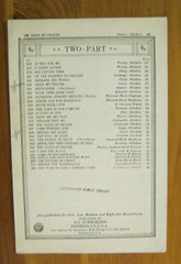 Hear My Prayer James/Stickles D L Schroeder 115 1934 2 Part