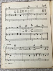 1941 WHEN MY BLUE MOON TURNS TO GOLD AGAIN Sheet Music ROY ROGERS by Walker
