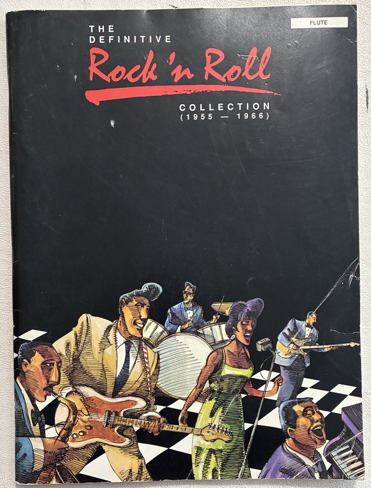 FLUTE Definitive Rock &lsquo;n Roll Collection 1955-1966 Hal Leonard Sheet Music Book