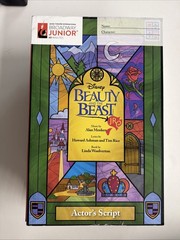Disney Beauty and the Beast JR Actor&rsquo;s Script Broadway Junior MTI NEW/OTHER