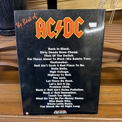 The Best of AC/DC Guitar Tablature Edition Book – 1990 Excellent Condition