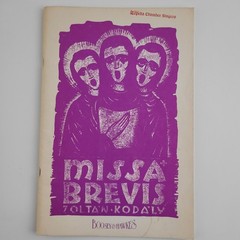 Missa Brevis Kodaly Choral Music Songbook, Boosey & Hawkes, Vtg Music Book #SM4