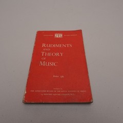 Rudiments and Theory of Music Associated Board of the Royal Schools of Music