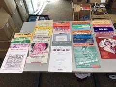 Antique Sheet Music Lot Of 76 1940’s-60’s Classical, Showtunes And Ballads
