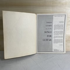 World&rsquo;s Favorite Easy to Play Songs for Guitar Sheet Music Book No 6 Vintage