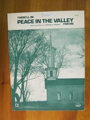 There&rsquo;ll Be Peace In The Valley For Me Thomas A Dorsey 1939 Sheet Music