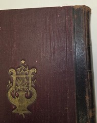 Hard Bound Antique 19th Century Sheet Music Book Litho Faust 1862 Printed Italy