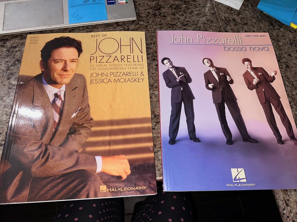 John Pizzarelli Bossa Nova & Best of Piano Sheet Music Guitar Chords Lyrics Book