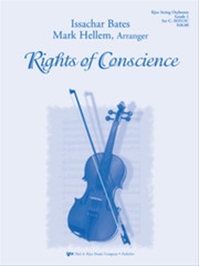 Rights Of Conscience Arranger GR 1 SO312C Sheet Music Full Score & Parts Kjos