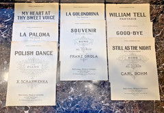 Pop Rock Piano Sheet Music from Movies, Musicals & Popular Artists Set of 8