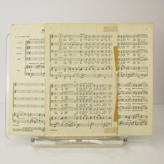 HE Sheet Music Arr. Reed Mullan Richards TTBB Piano 1954 Sacred Religious