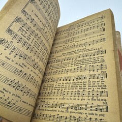 1941 Pilgrim Songs Lot of 2 Stamps-Baxter Music Printing Co. Vintage Songbooks