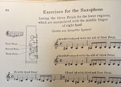 1917 edition Foundation to learning SAXOPHONE PLAYING beginner Ben Vereecken
