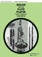 Solos for the Flute Player Sheet Music Piano Accompaniment Book Play-Along Audio