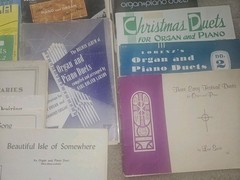 Lot of 36 Vintage Piano Organ Duet Music Books Collection