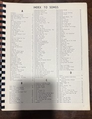 Vintage Over 1000 Songs Anthology c1950 Great American Songbook Jazz Fake Book
