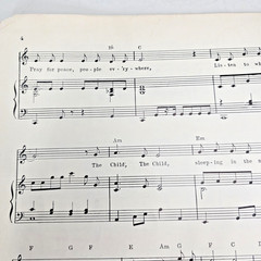 Do You Hear What I Hear Piano Voice Sheet Music Regney Shayne 1962 Christmas Vtg