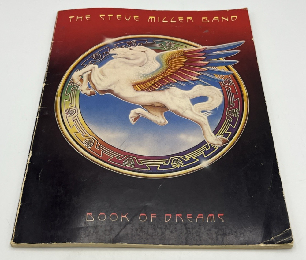 Steve Miller Band Book of Dreams Song Book Pictures 56 Pages
