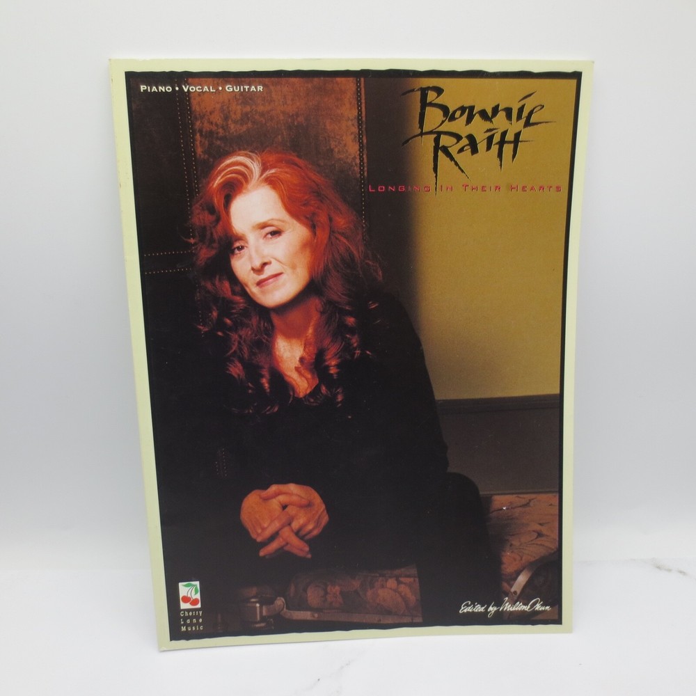 BONNIE RAITT Longing In Their HeartsSongbook Piano Vocal Guitar 1994 Paperback