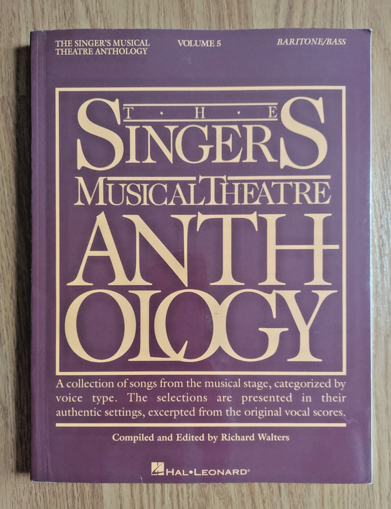 The Singer&rsquo;s Musical Theatre Anthology for Baritone/Bass Volume 5 Book PB VGUC