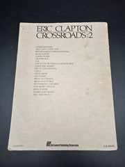 Eric Clapton Crossroads Vol 2 Guitar TAB Songbook Hal Leonard 1989 Vintage