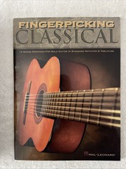 Fingerpicking Classical Guitar Solo Fingerstyle Tab Sheet Music Hal Leonard Book