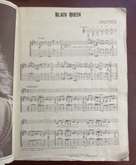 Stephen Stills Vintage Guitar Tab Tablature Music Sheet Songbook